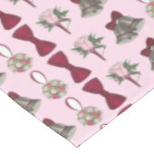 Bells Bridal Roos Flowers Tablecloth Tafelkleed (Gekanteld)