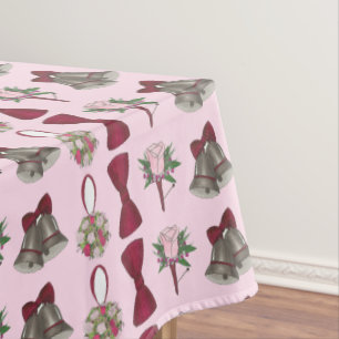 Bells Bridal Roos Flowers Tablecloth Tafelkleed