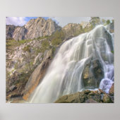 Bells Canyon Waterfall, Lone Peak Wilderness Poster (Voorkant)