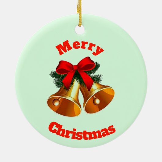 Bells en Holly Ornament (Achterkant)