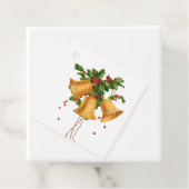  Bells, Holly en Berries Kerst Labels (In situ)