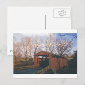 Bells Mills Covered Bridge Briefkaart (Voorkant / Achterkant)