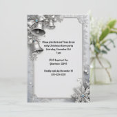 Bells of Christmas Holiday Party Kaart (Staand voorkant)