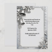 Bells of Christmas Holiday Party Kaart (Voorkant / Achterkant)