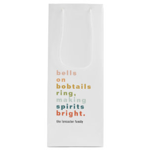 Bells on Bobtails Wijn Cadeautas