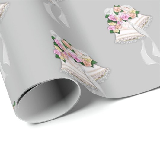 Bells op Silver Cadeaupapier (Rol Hoek)