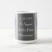Bell's Palsy Awareness Ribbon Angel - Aangepaste M Koffiemok (Center)