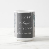 Bell's Palsy Awareness Ribbon Angel - Aangepaste M Koffiemok (Center)