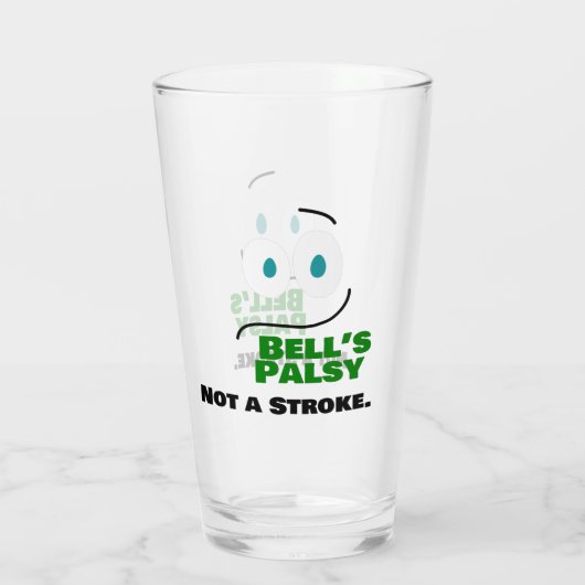 Bell's Palsy — geen Slag — Glas (Achterkant)