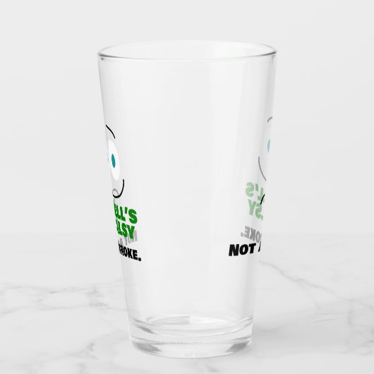 Bell's Palsy — geen Slag — Glas (Links)