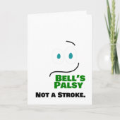Bell's Palsy — geen Slag — Kaart (Voorkant)