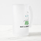 Bell's Palsy — geen Slag — Matglas Bierpul (Voorkant rechts)