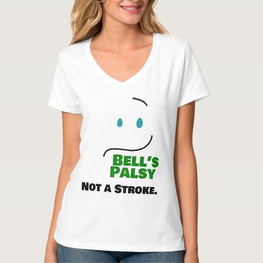 Bell's Palsy — geen Slag — T-shirt (Voorkant)