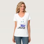 Bell's palsy — vraag me nu iets anders — t-shirt (Voorkant volledig)