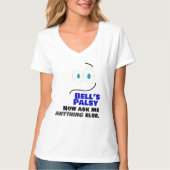 Bell's palsy — vraag me nu iets anders — t-shirt (Voorkant)