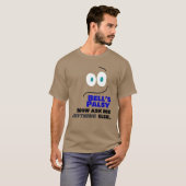 Bell's palsy — vraag me nu iets anders — t-shirt (Voorkant volledig)