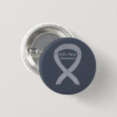 Bell's Palsy Zilveren Lint Custom Speld Ronde Button 3,2 Cm (Voorkant /achterkant)