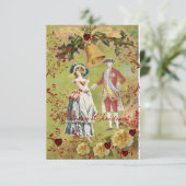 Bells Ringende kerstzakjes/portemonnees Kaart (Staand voorkant)