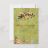 Bells Ringende kerstzakjes/portemonnees Kaart (Achterkant)