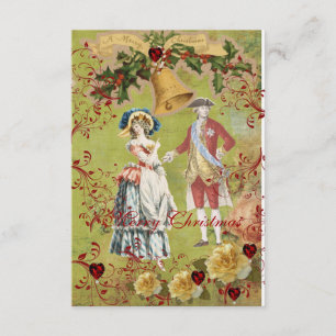 Bells Ringende kerstzakjes/portemonnees Kaart