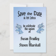 Bells van het huwelijk sparen de Datum