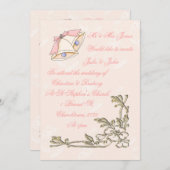 Bells Wedding Invitting Kaart (Voorkant / Achterkant)