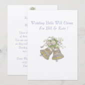 Bells zal de weduwen vieren kaart (Voorkant / Achterkant)