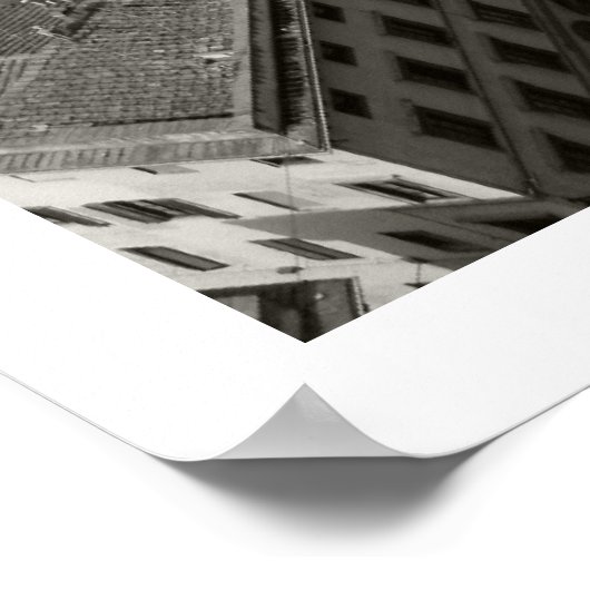 Belltower van Giotto Poster (Hoek)