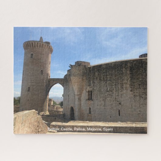 Bellver Castle, Palma, Mallorca, Spanje op een Legpuzzel (Horizontaal)