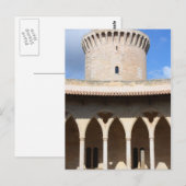 Bellver-kasteel Briefkaart (Voorkant / Achterkant)