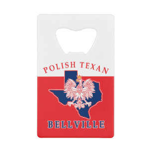 Bellville Poland Texan Creditkaart Flessenopener