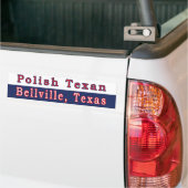 Bellville Polish Texan Bumpersticker (Op Truck)