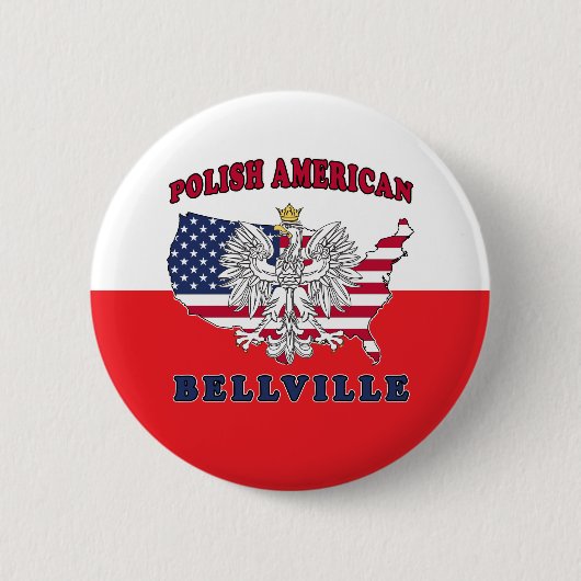 Bellville Texas Pools Amerikaans Ronde Button 5,7 Cm (Voorkant)