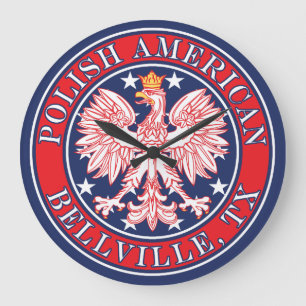 Bellville Texas Poolse Amerikaanse adelaar Grote Klok