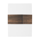 Belly Band Belly Band , uitnodiging voor bruiloft  Uitnodigingen Wikkel (Achterkant Voorbeeld)