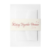 Belly Band motorfiets Uitnodigingen Wikkel (Voorkant Voorbeeld)