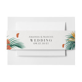 Belly Band Uitnodigingen Wikkel