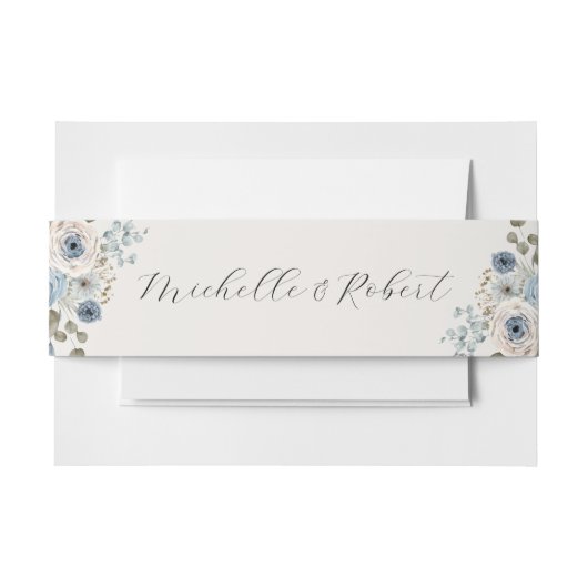 Belly Band Uitnodigingen Wikkel (Voorkant Voorbeeld)