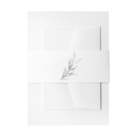 Belly Band Uitnodigingen Wikkel (Voorkant Voorbeeld)