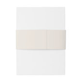 Belly Band Uitnodigingen Wikkel (Achterkant Voorbeeld)