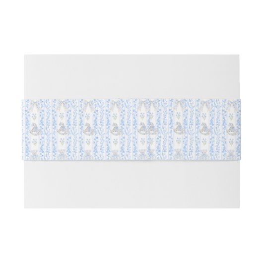 Belly Band Uitnodigingen Wikkel (Achterkant Voorbeeld)