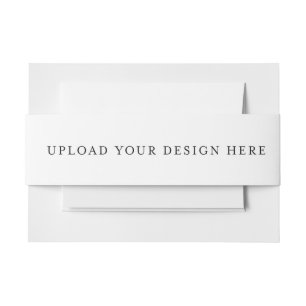 Belly Band Uitnodigingen Wikkel