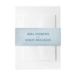 Belly Band voor de elementaire watervoorziening Uitnodigingen Wikkel