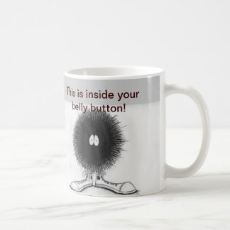 Belly Button Lint Koffiemok