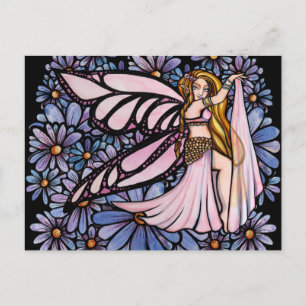 Belly Dance Fairy Art Belly Dancing Fairies Briefkaart