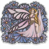 Belly Dance Fairy Art Belly Dancing Fairies Sticker (Voorkant)