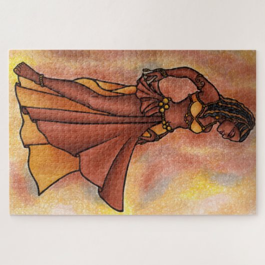 Belly Dance Goddess Legpuzzel (Horizontaal)