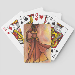 Belly Dance Goddess Pokerkaarten