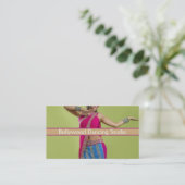Belly Dance, Instructor, Bollywood, Visitekaartje (Staand voorkant)