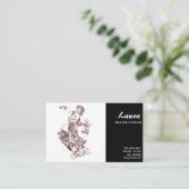 Belly Dance Instructor Visitekaartje (Staand voorkant)